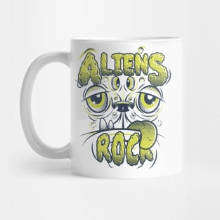 Aliens Rock , Aliens Lovers Mug